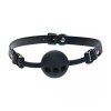 Venice Collection - Silicone Ball Gag - Black
